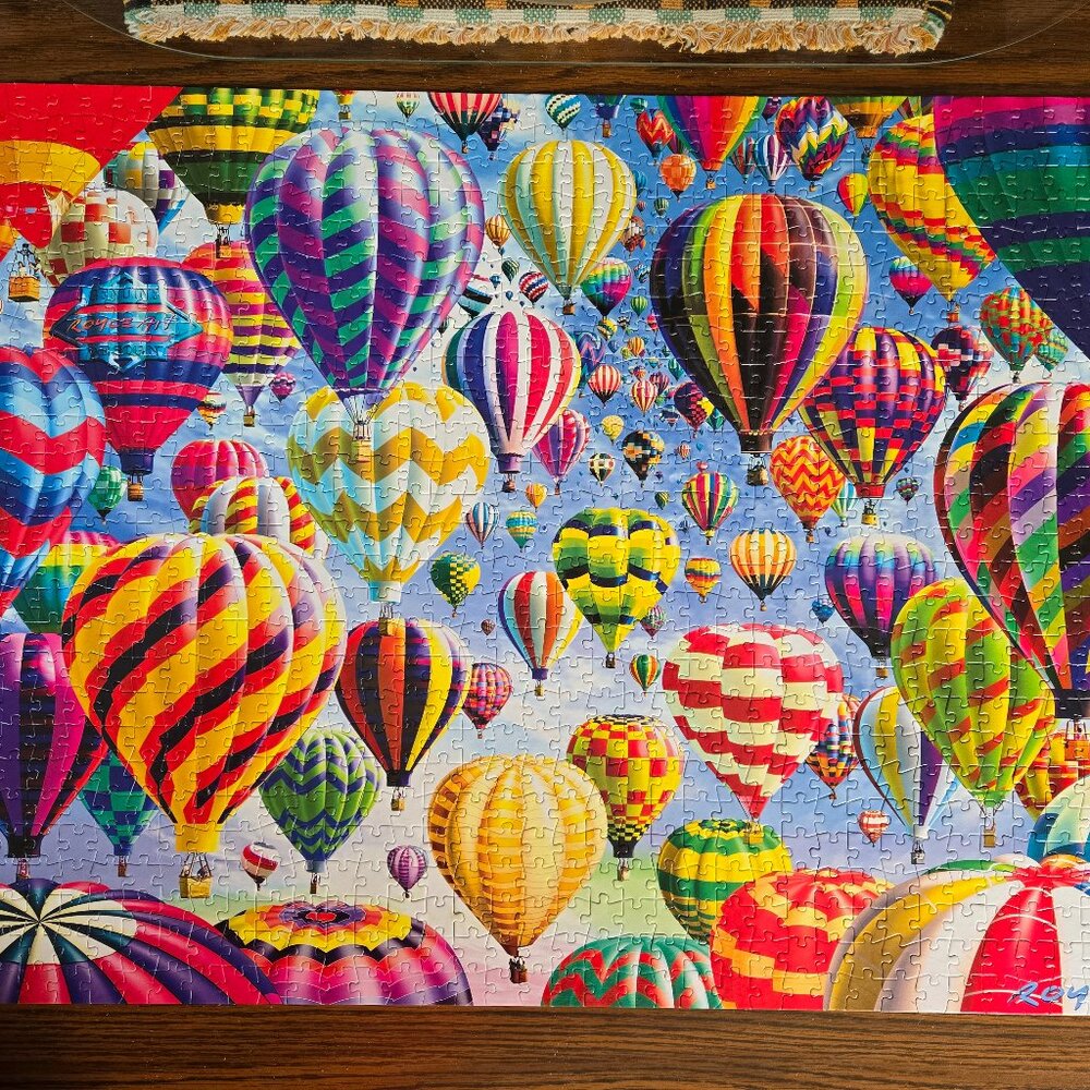 Buffalo Vivid Collection Sky Roads Puzzle - 1000 Pieces - Picture 5 of 8